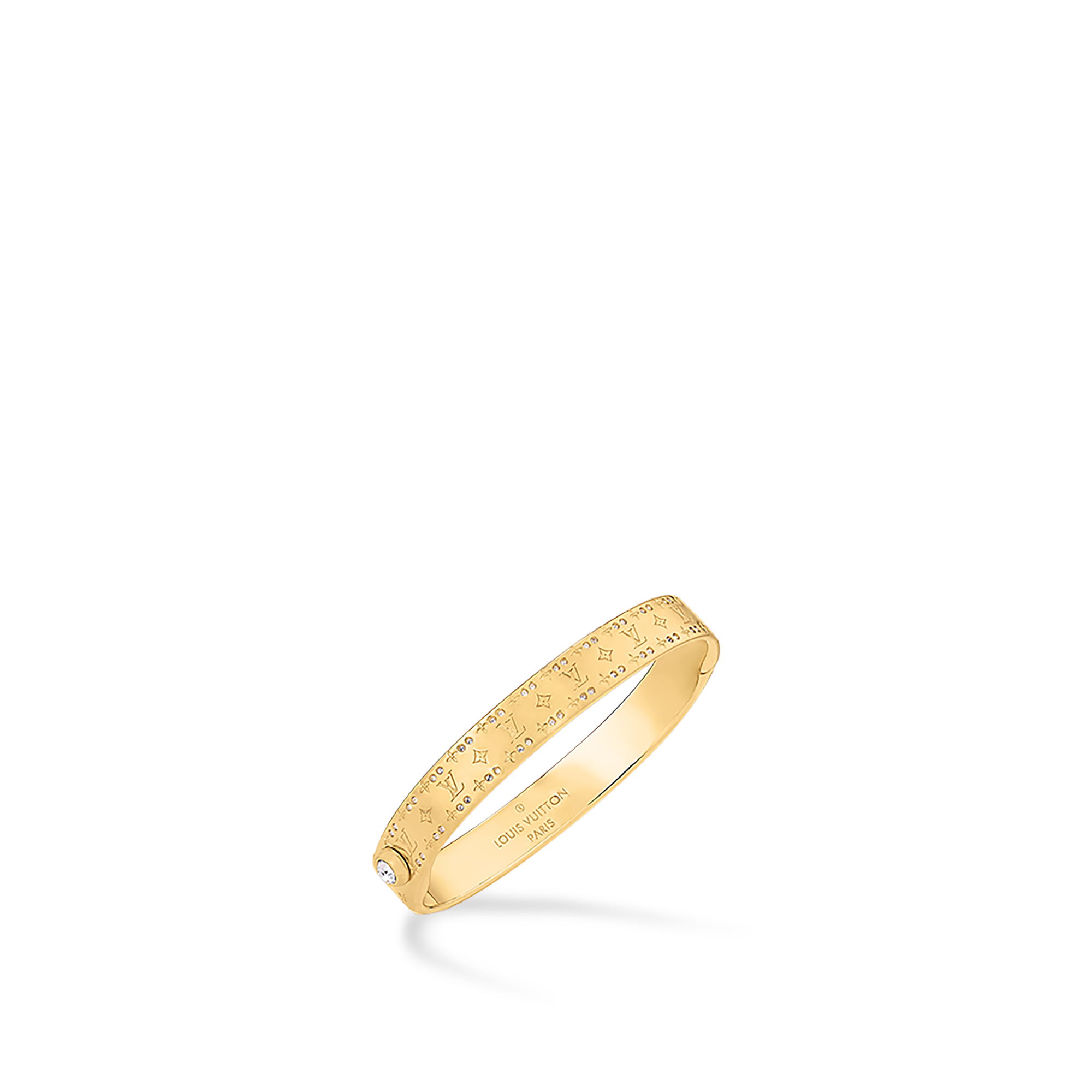 Louis Vuitton gold bracelet hotsell